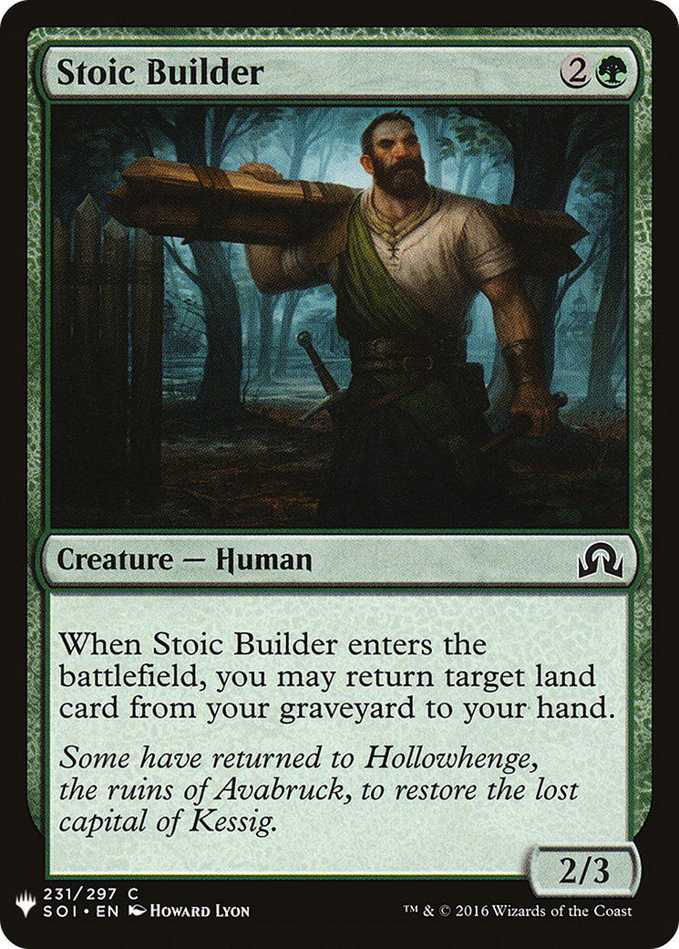 Stoic Builder [PLST-SOI-231]