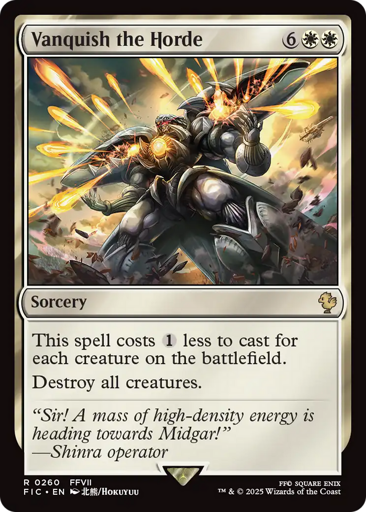 Vanquish the Horde [FIC-260]