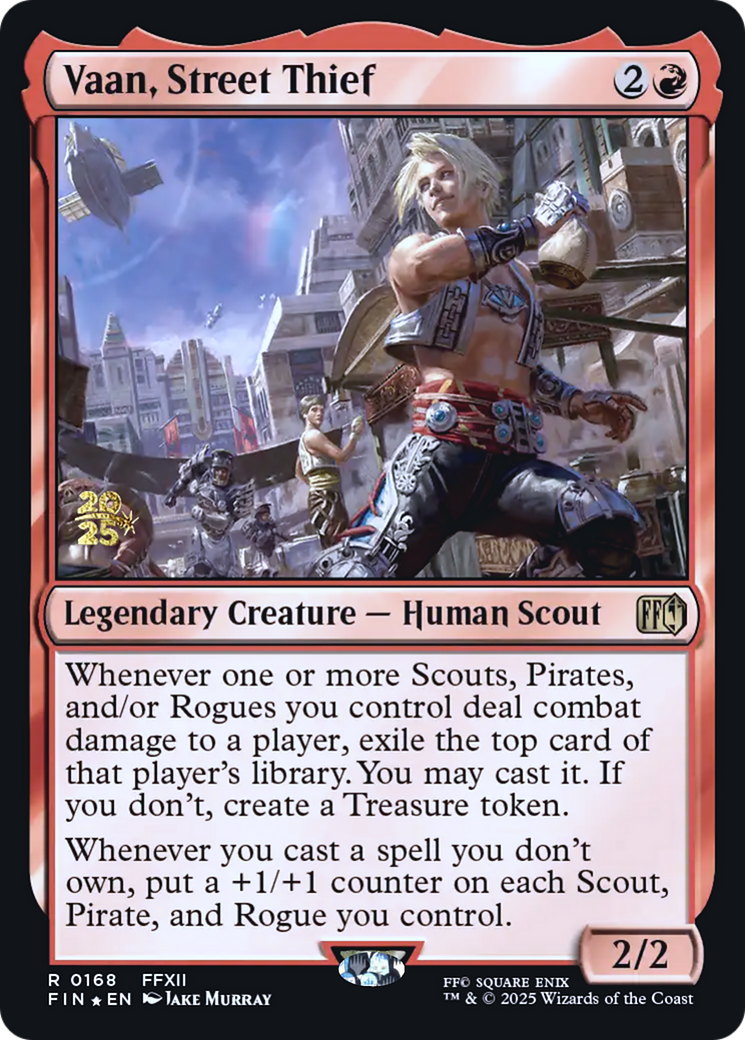 Vaan, Street Thief - Prerelease Promo [PFIN-168s]