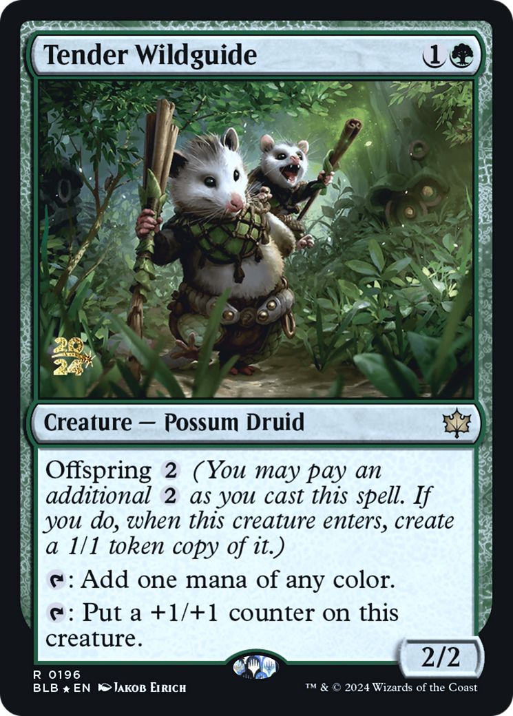 Tender Wildguide - Prerelease Promo [PBLB-196s]