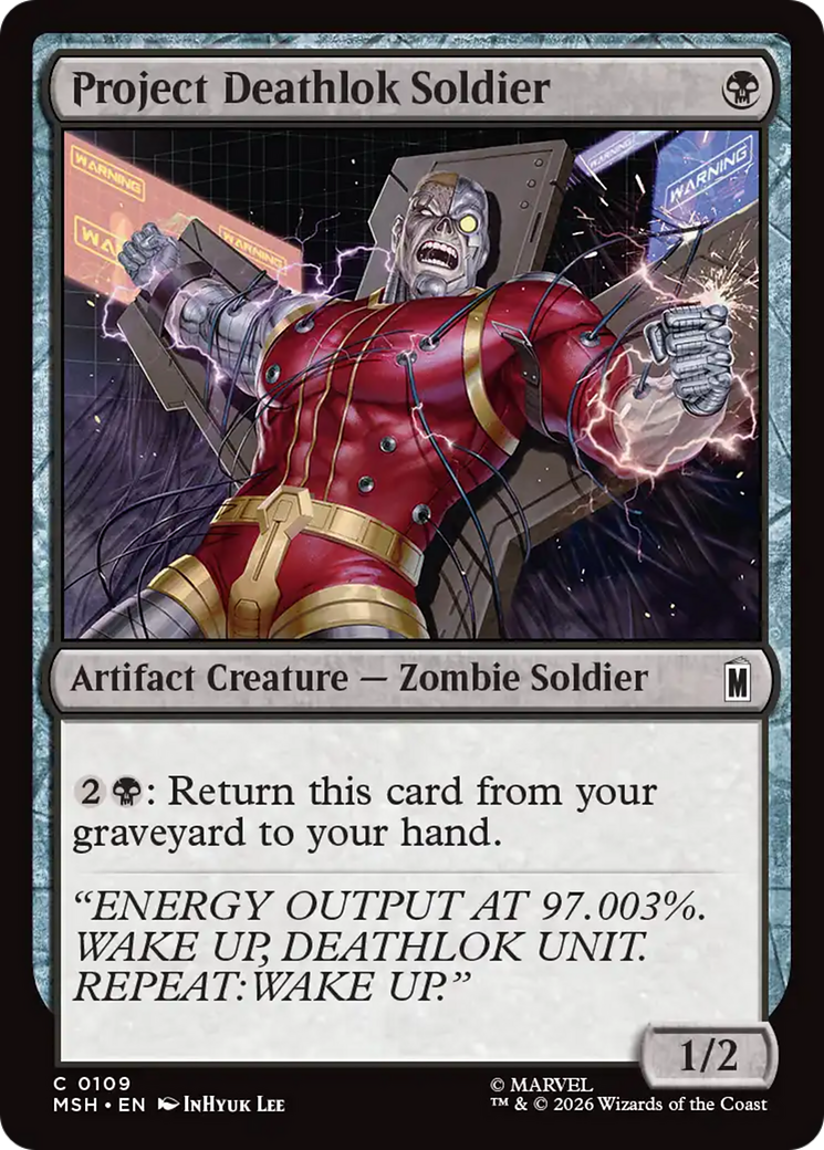 Project Deathlok Soldier [MSH-109]