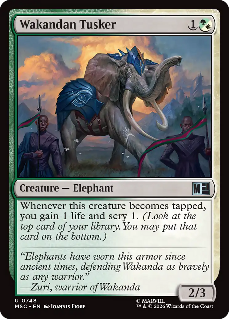 Wakandan Tusker [MSC-748]
