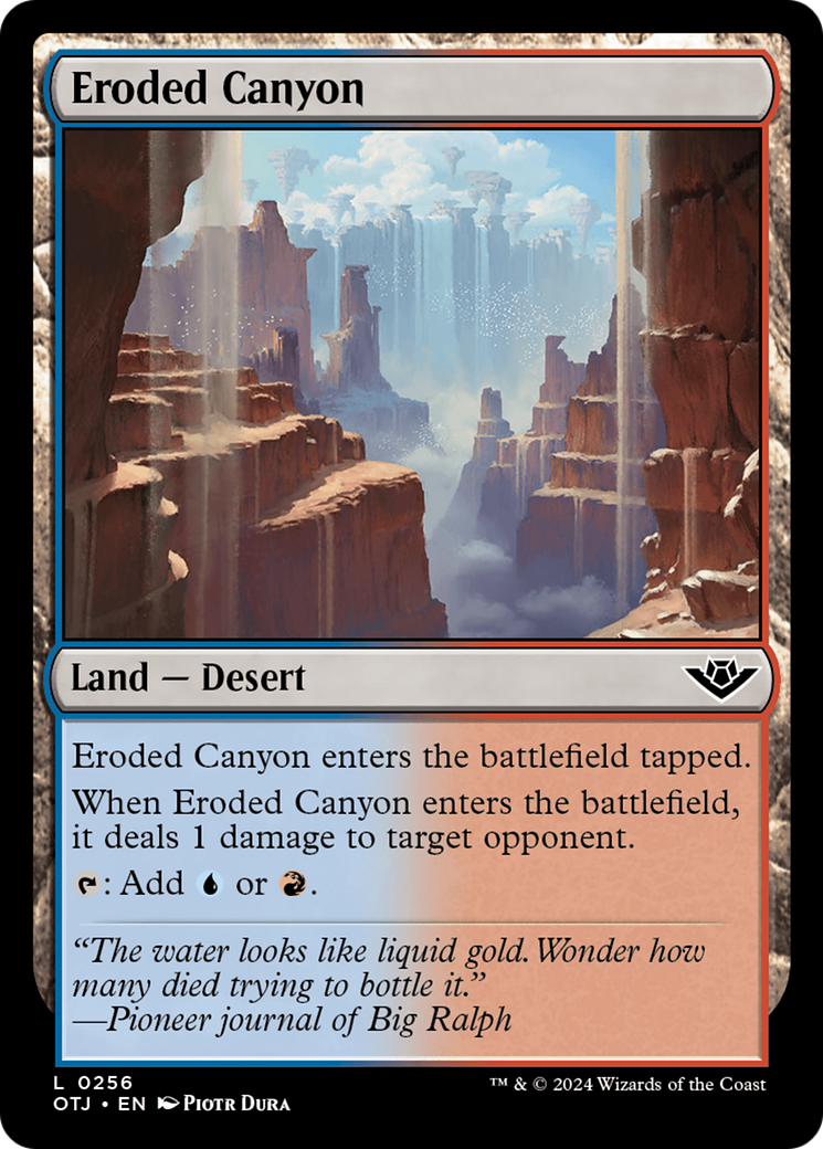 Eroded Canyon [OTJ-256]