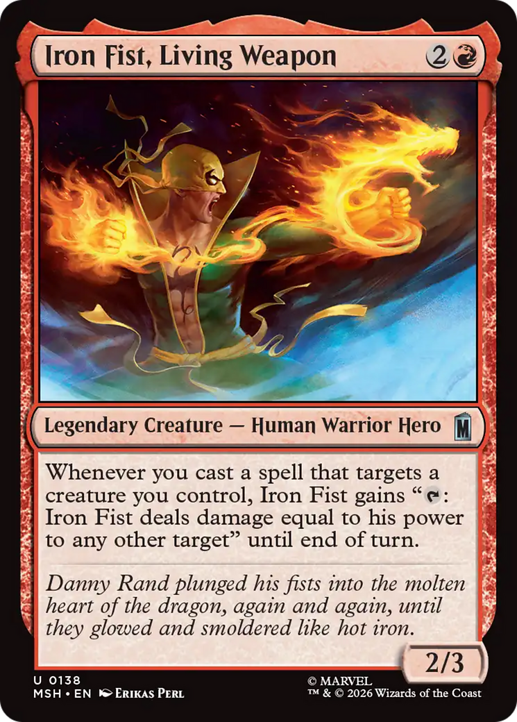 Iron Fist, Living Weapon [MSH-138]