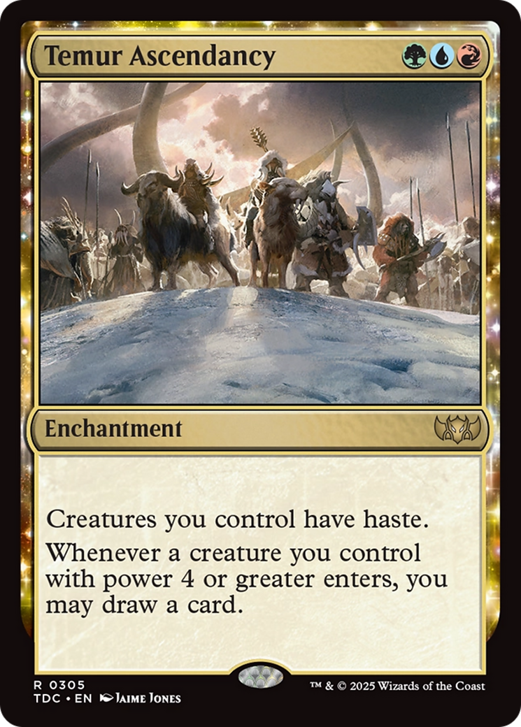 Temur Ascendancy [TDC-305]