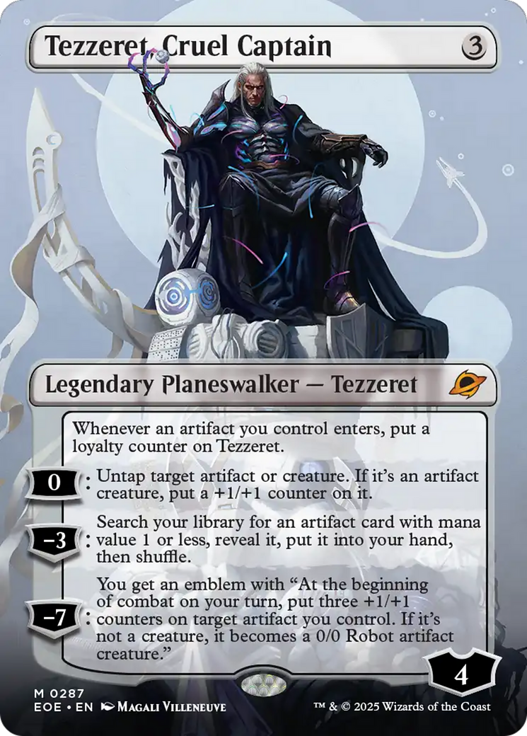 Tezzeret, Cruel Captain - Borderless [EOE-287]