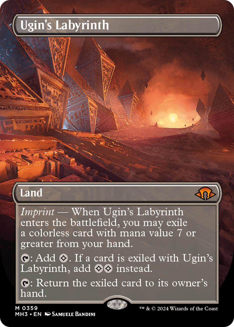 Ugin's Labyrinth - Borderless [MH3-359]