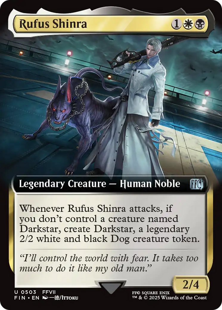 Rufus Shinra - Extended Art [FIN-503]