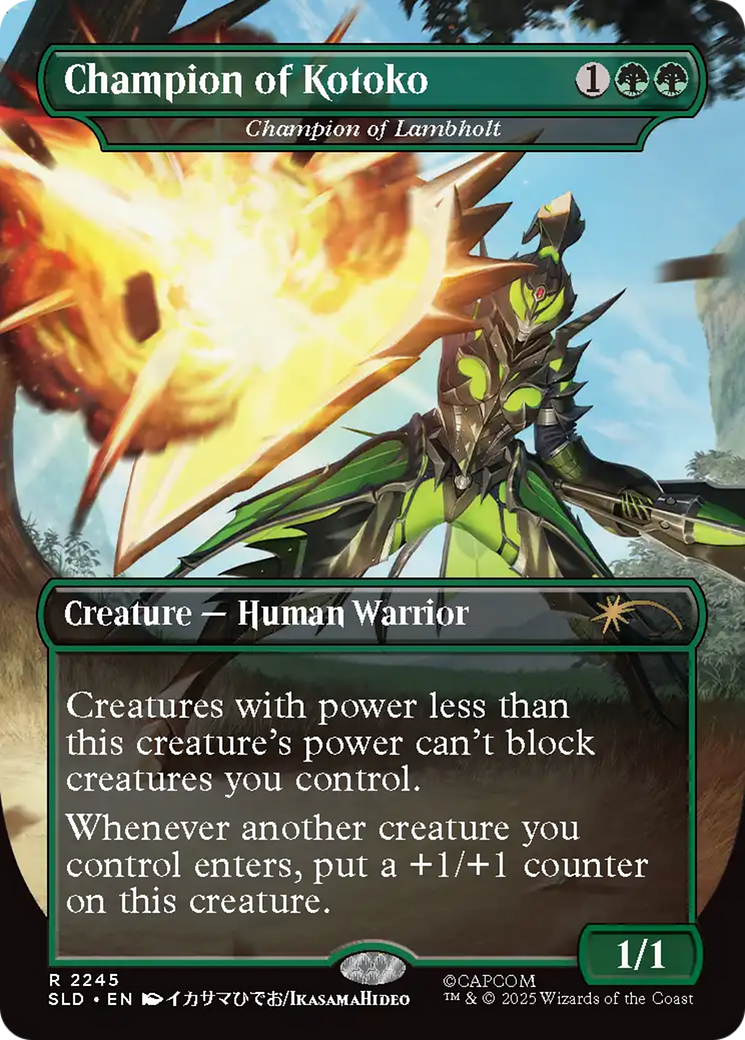 Champion of Lambholt - Borderless - Full Art [SLD-2245]