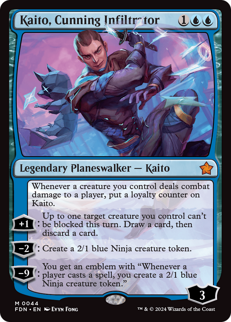 Kaito, Cunning Infiltrator [FDN-44]