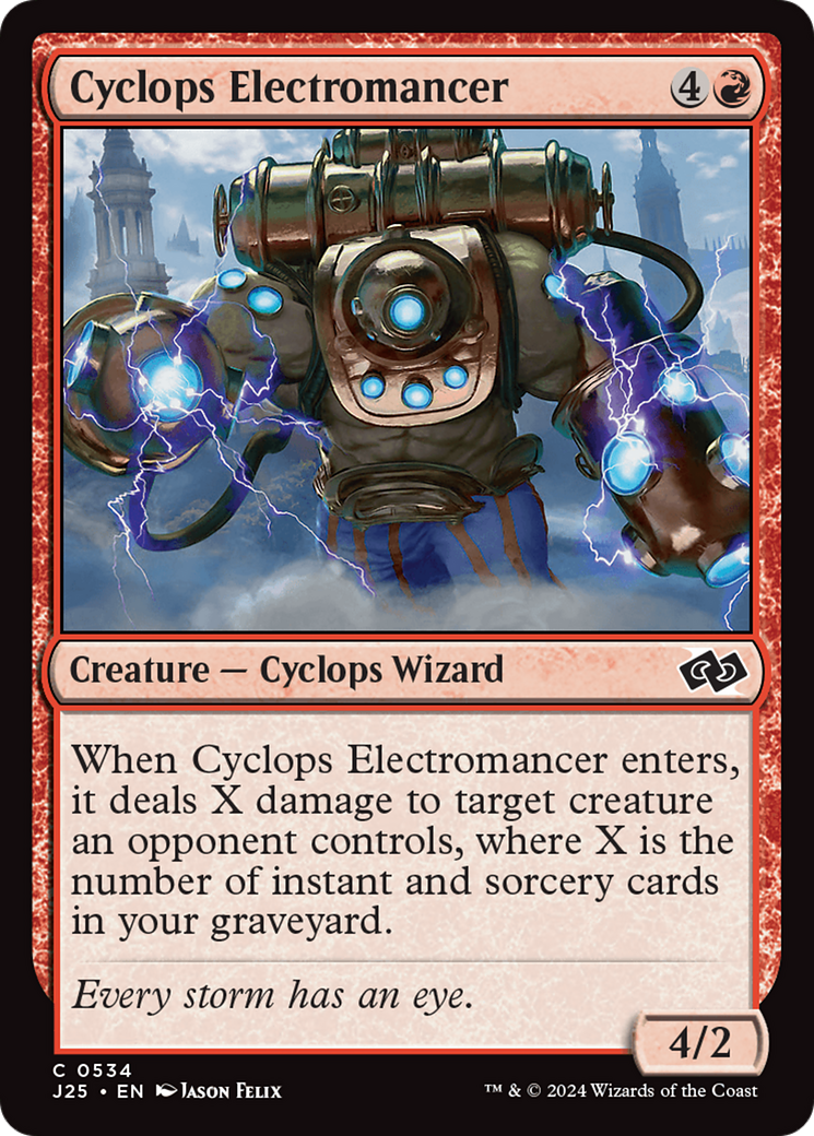 Cyclops Electromancer [J25-534]