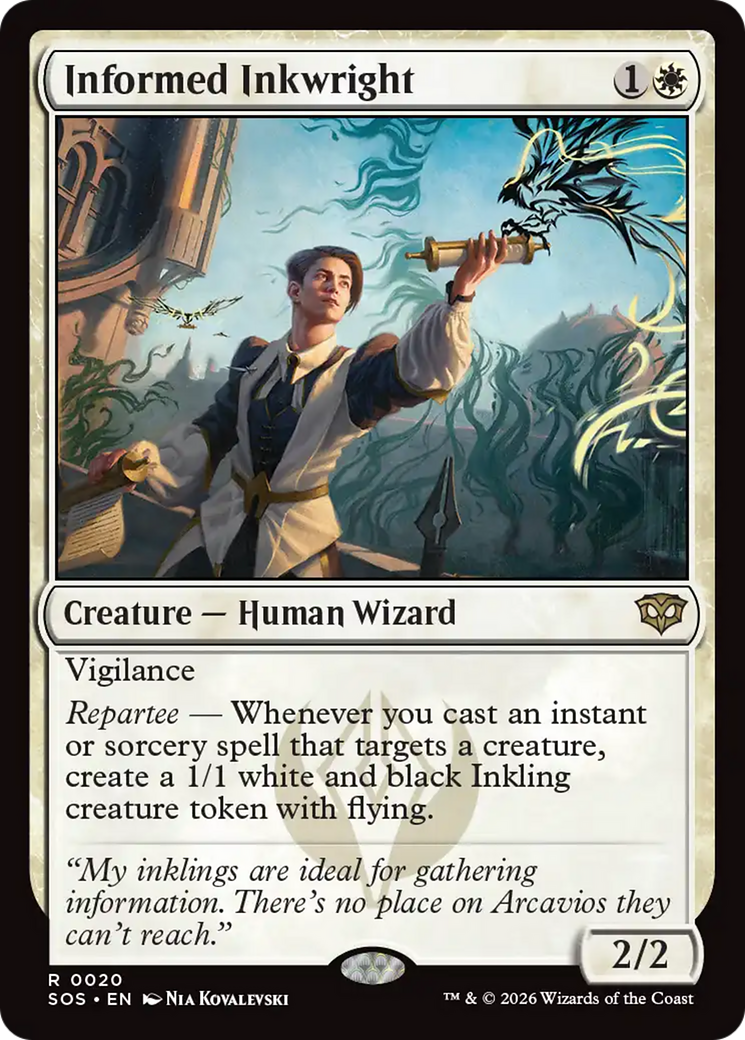 Informed Inkwright [SOS-20]