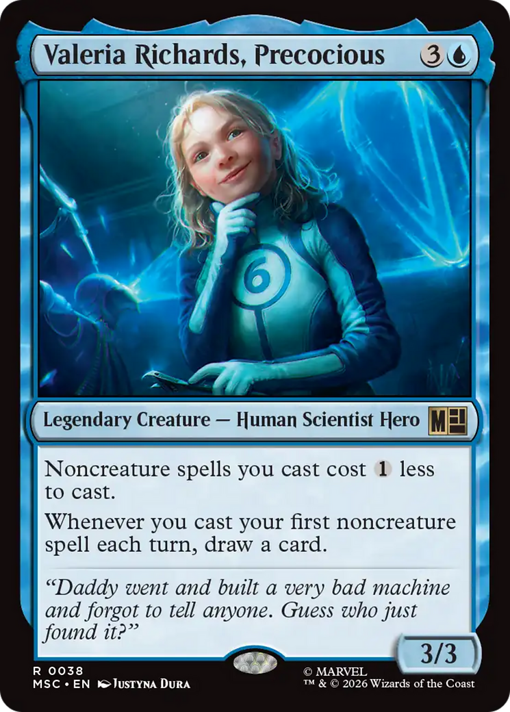 Valeria Richards, Precocious [MSC-38]