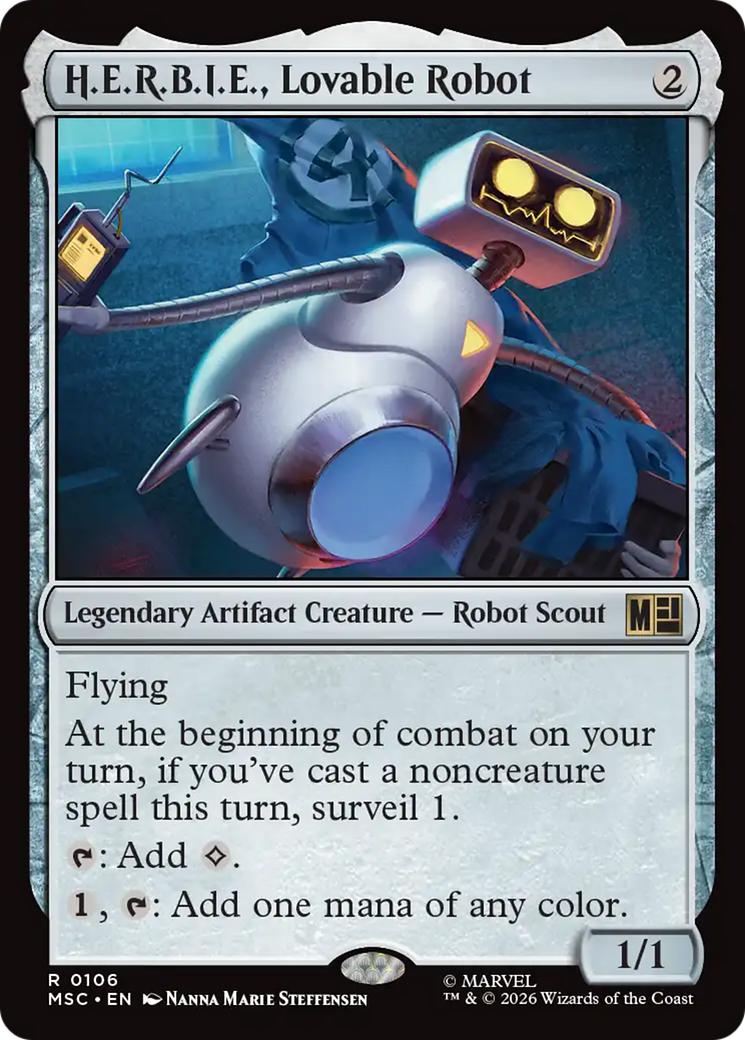 H.E.R.B.I.E., Lovable Robot [MSC-106]