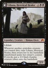 Liliana, Heretical Healer // Liliana, Defiant Necromancer [PLST-ORI-106]