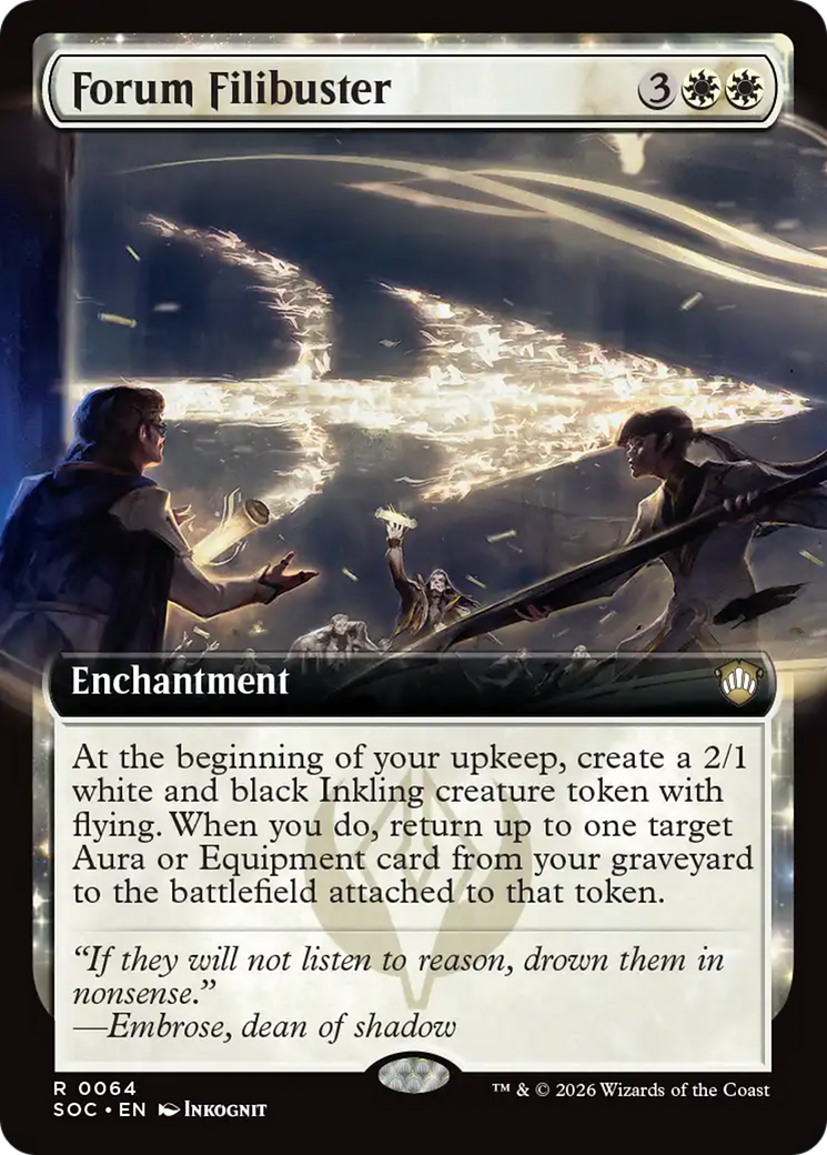 Forum Filibuster - Extended Art [SOC-64]