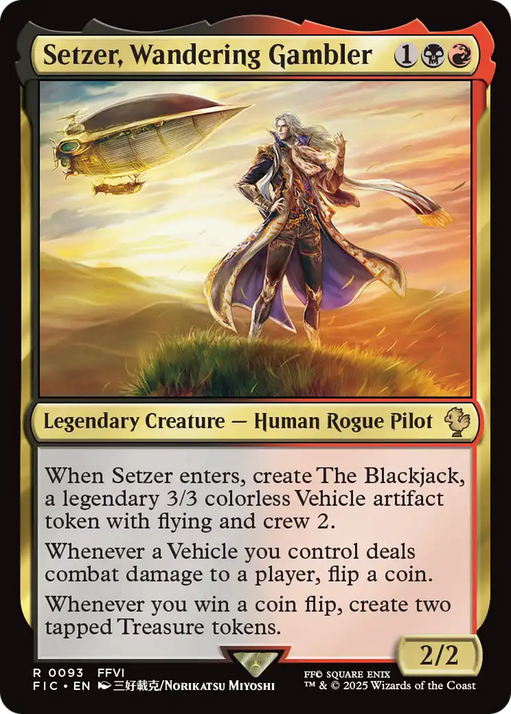 Setzer, Wandering Gambler [FIC-93]