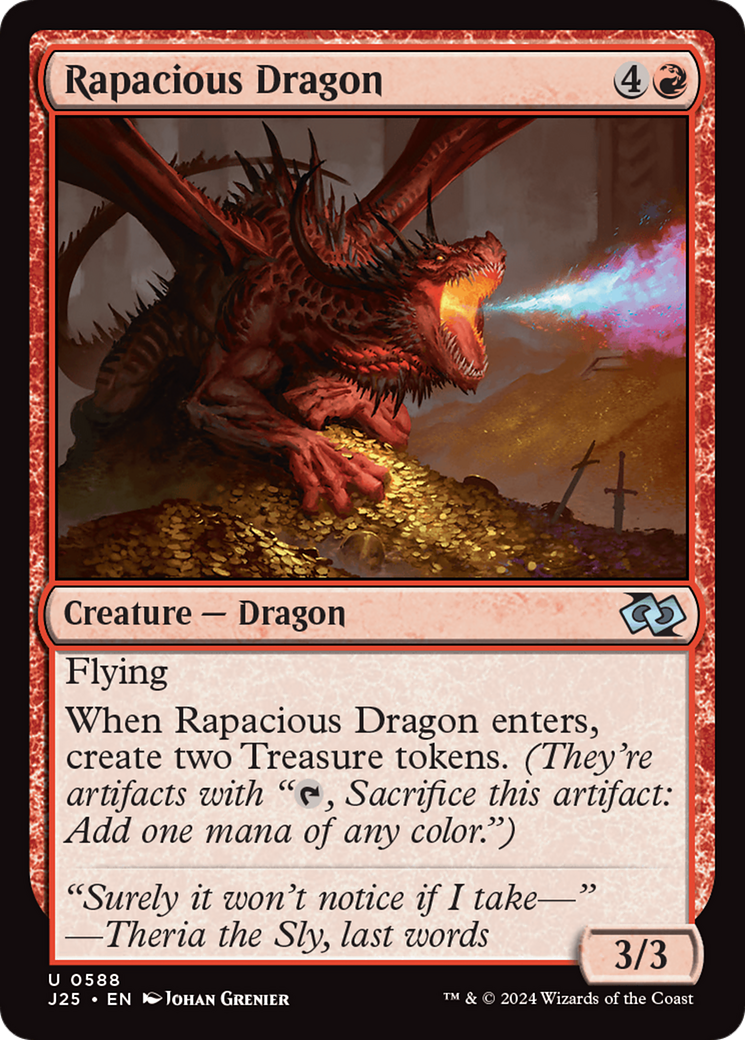 Rapacious Dragon [J25-588]