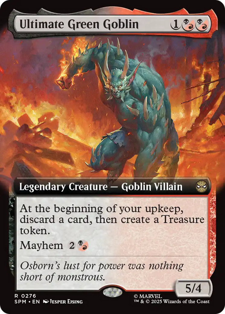 Ultimate Green Goblin - Extended Art [SPM-276]