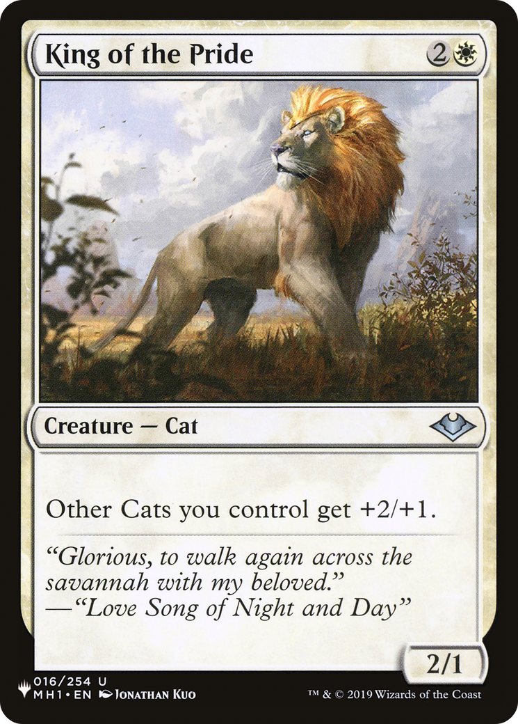 King of the Pride [PLST-MH1-16]