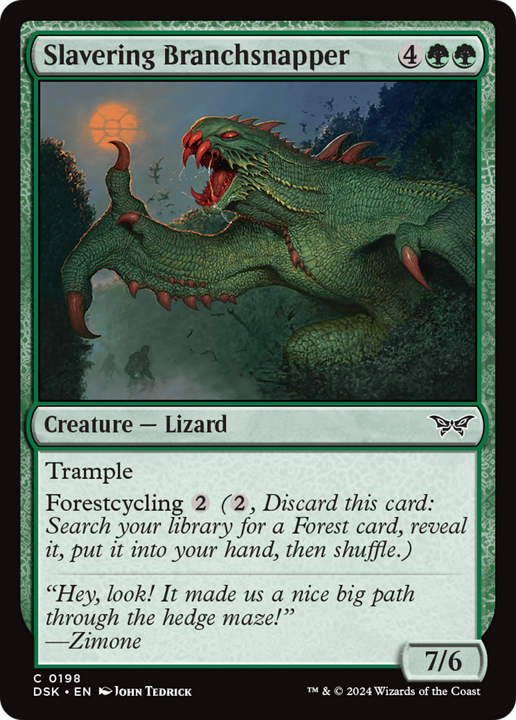 Slavering Branchsnapper [DSK-198]