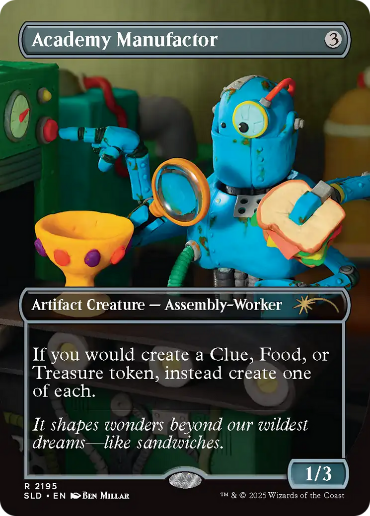 Academy Manufactor - Borderless - Full Art [SLD-2195]