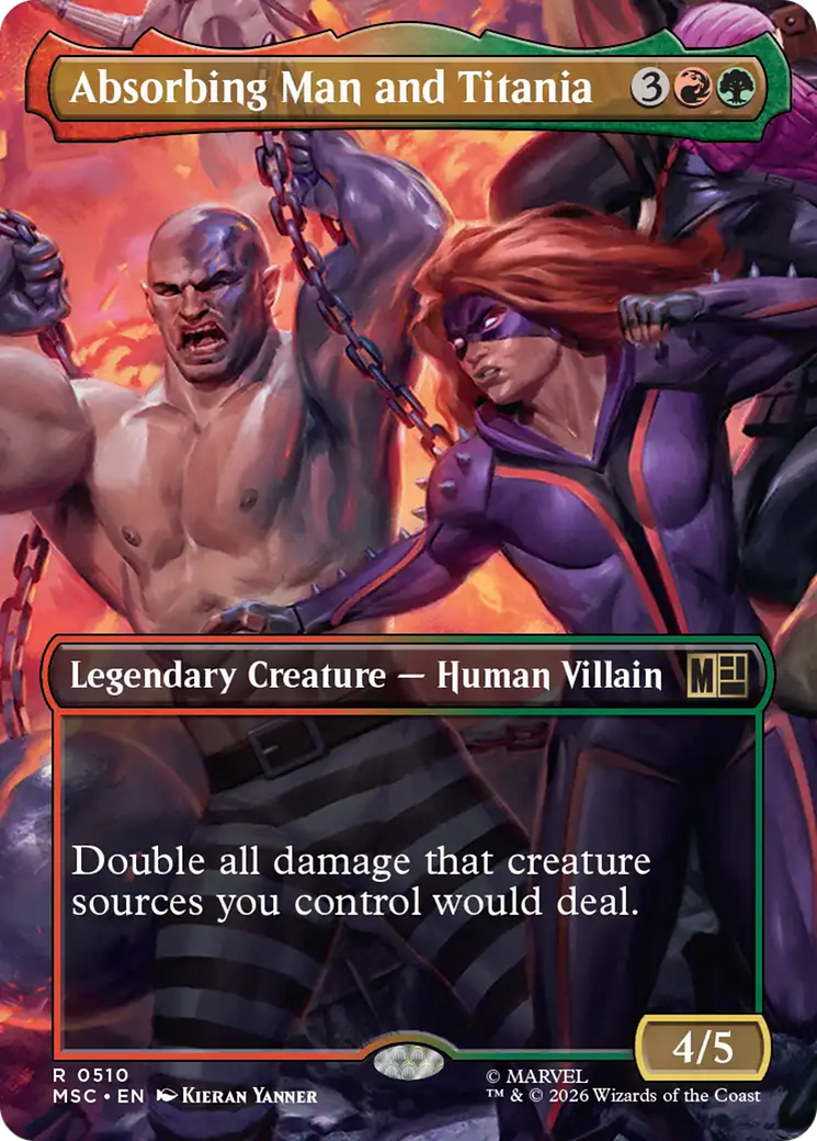 Absorbing Man and Titania - Borderless [MSC-510]