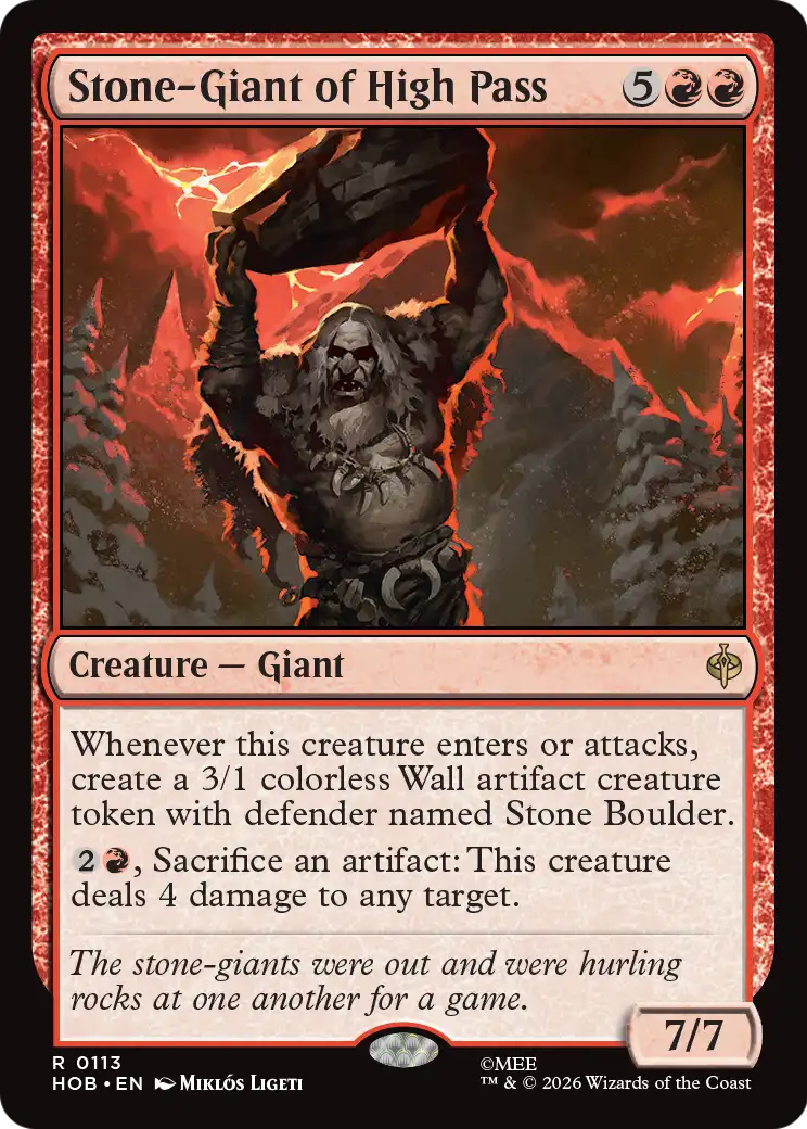 Stone-Giant of High Pass [HOB-113]