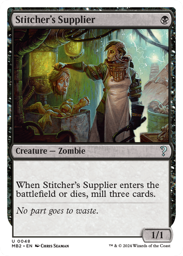 Stitcher's Supplier [MB2-48]