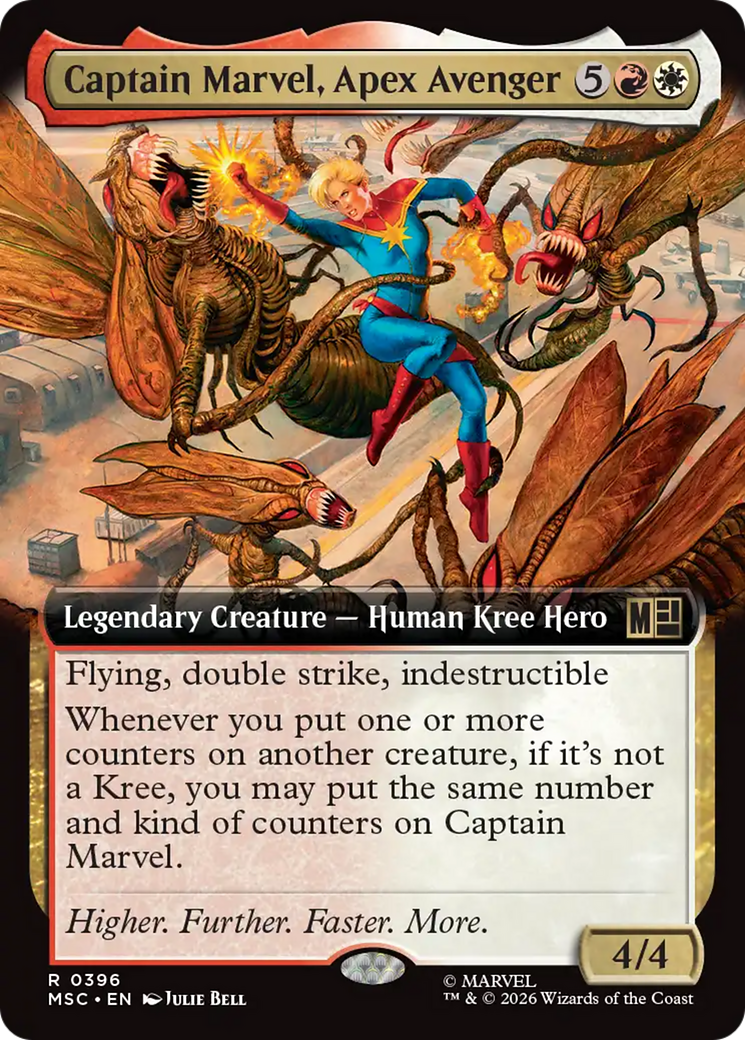 Captain Marvel, Apex Avenger - Extended Art [MSC-396]