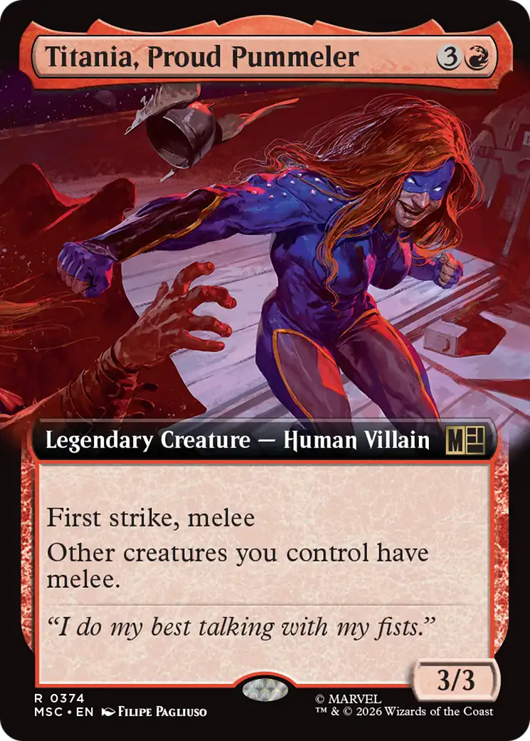 Titania, Proud Pummeler - Extended Art [MSC-374]