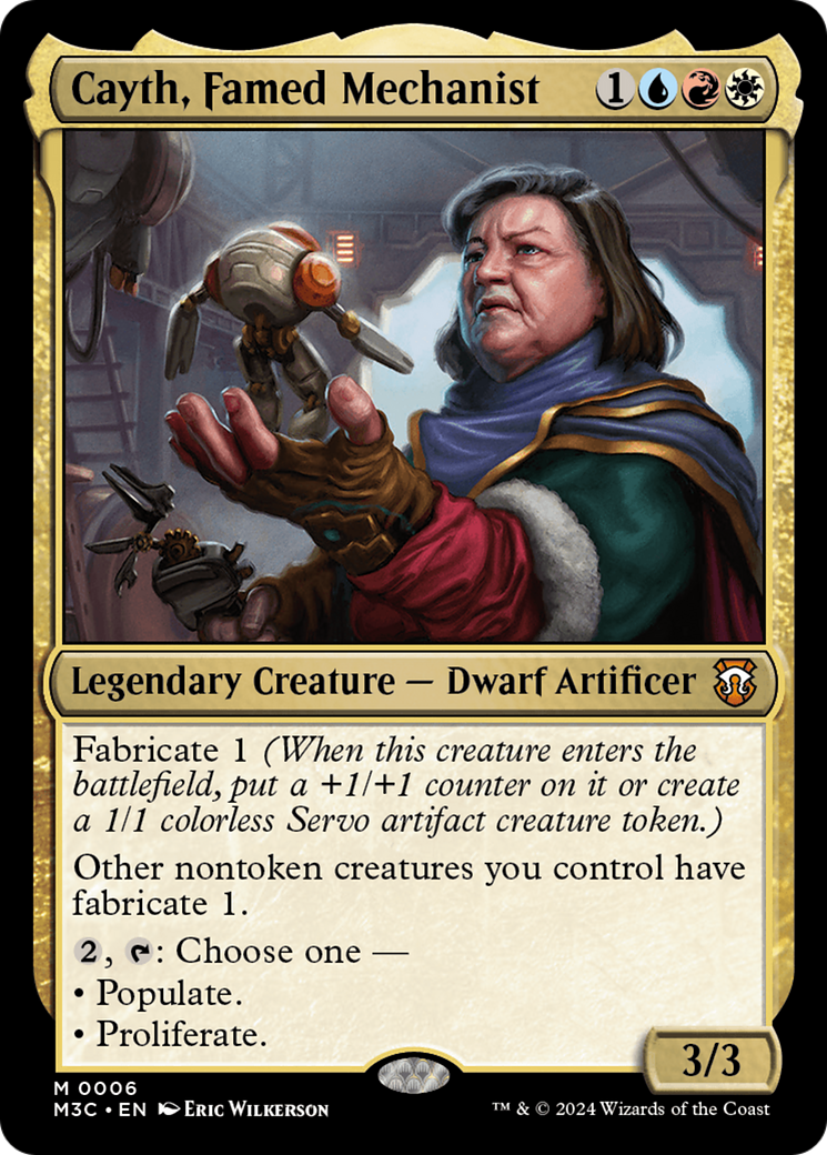 Cayth, Famed Mechanist [M3C-6]
