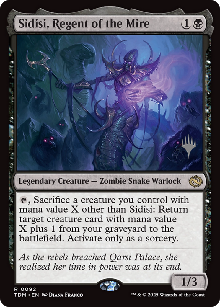 Sidisi, Regent of the Mire - Promo Pack [PTDM-92p]