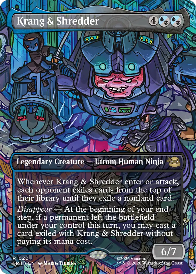 Krang & Shredder - Full Art [TMT-201]