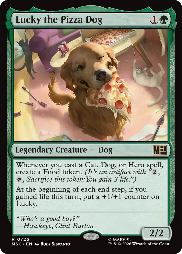 Lucky the Pizza Dog [MSC-726]