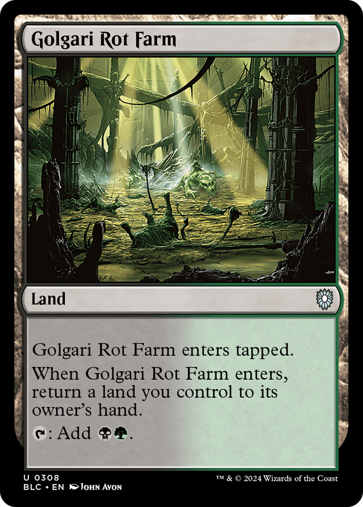 Golgari Rot Farm [BLC-308]