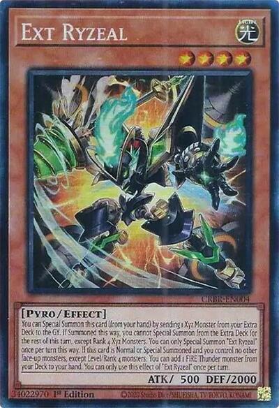 Ext Ryzeal (Collector's Rare) [CRBR-EN004-CR]