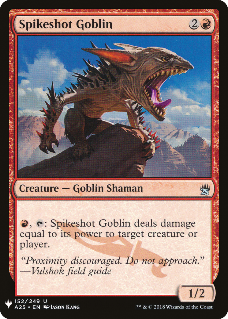 Spikeshot Goblin [PLST-A25-152]