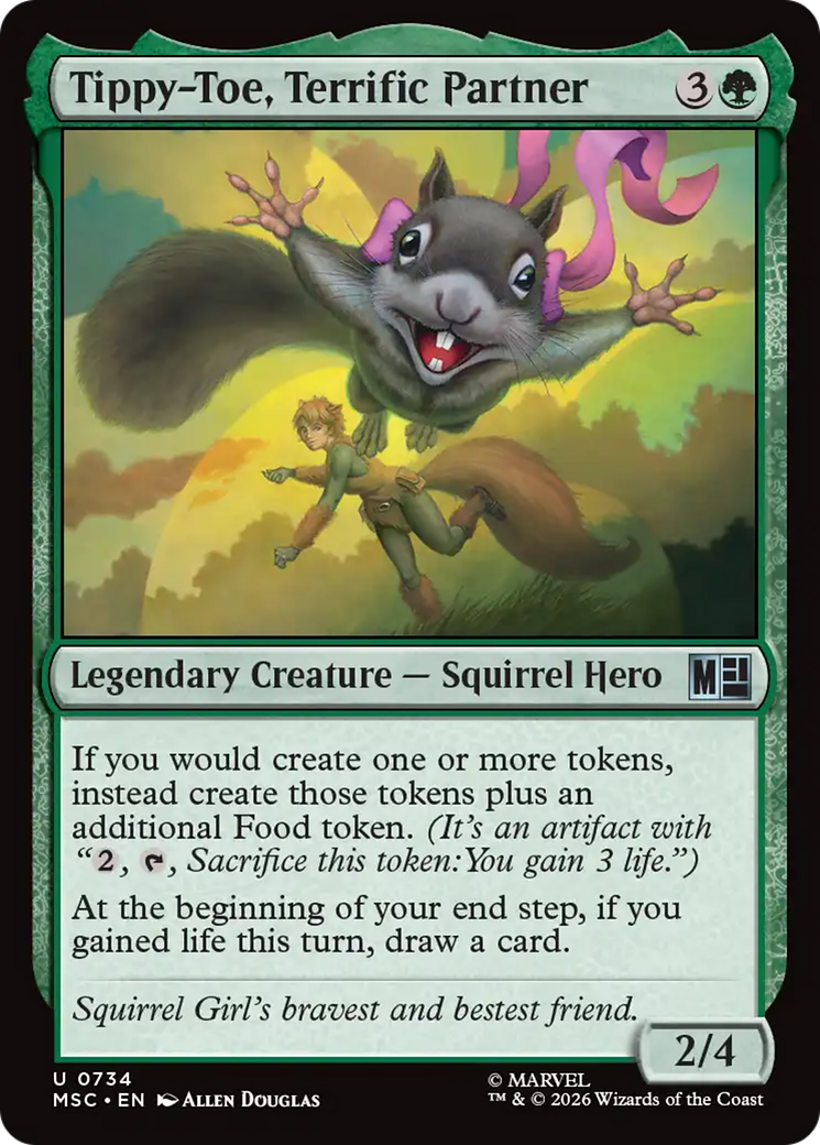 Tippy-Toe, Terrific Partner [MSC-734]