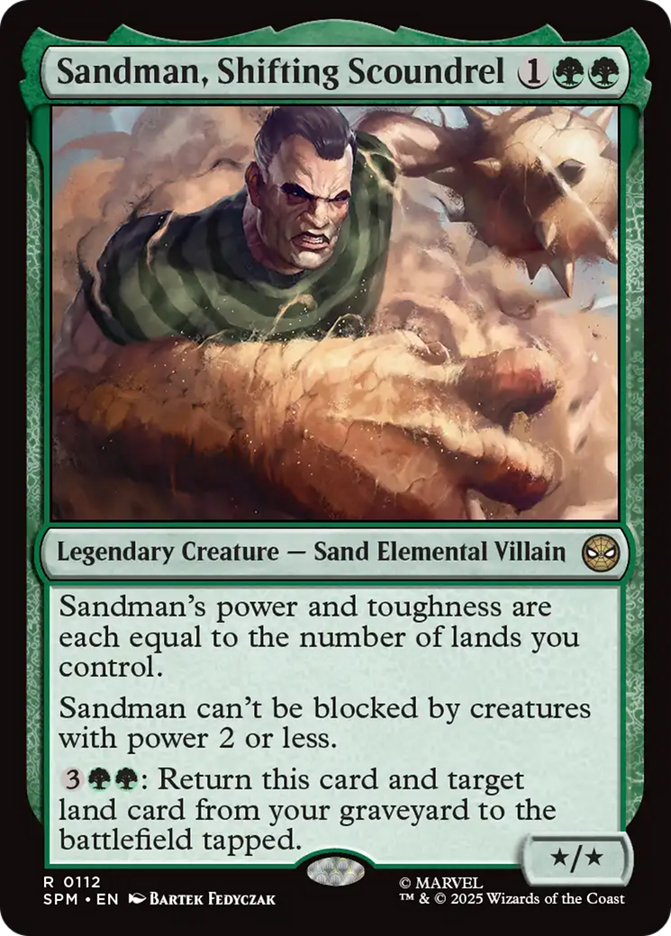 Sandman, Shifting Scoundrel [SPM-112]