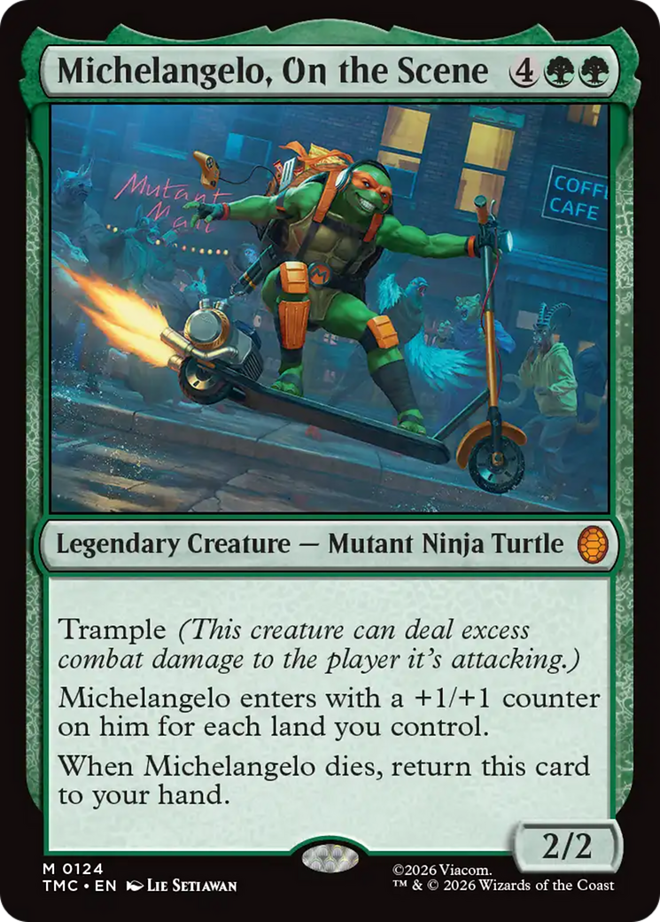 Michelangelo, On the Scene [TMC-124]