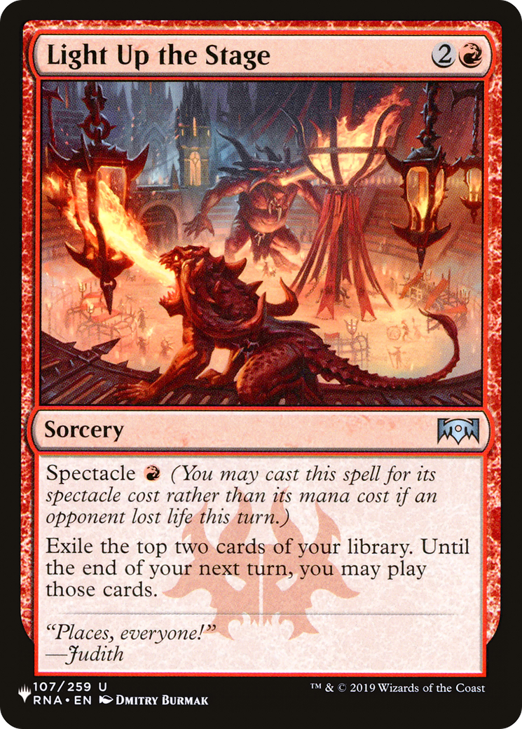 Light Up the Stage [PLST-RNA-107]