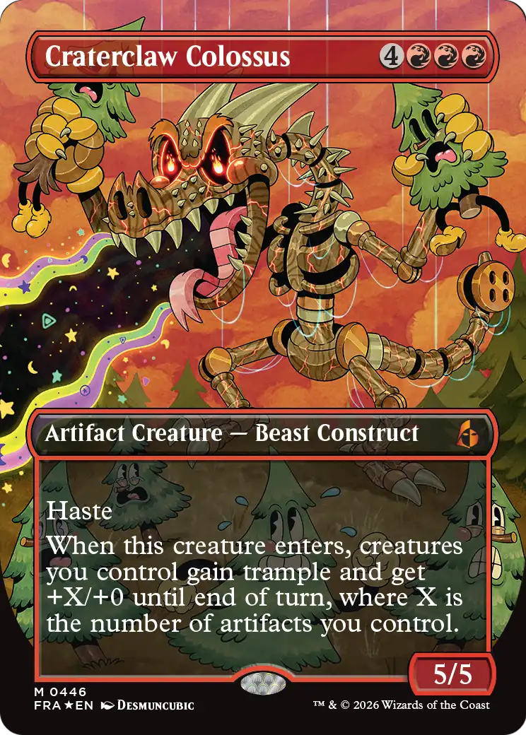 Craterclaw Colossus - Borderless [FRA-446]