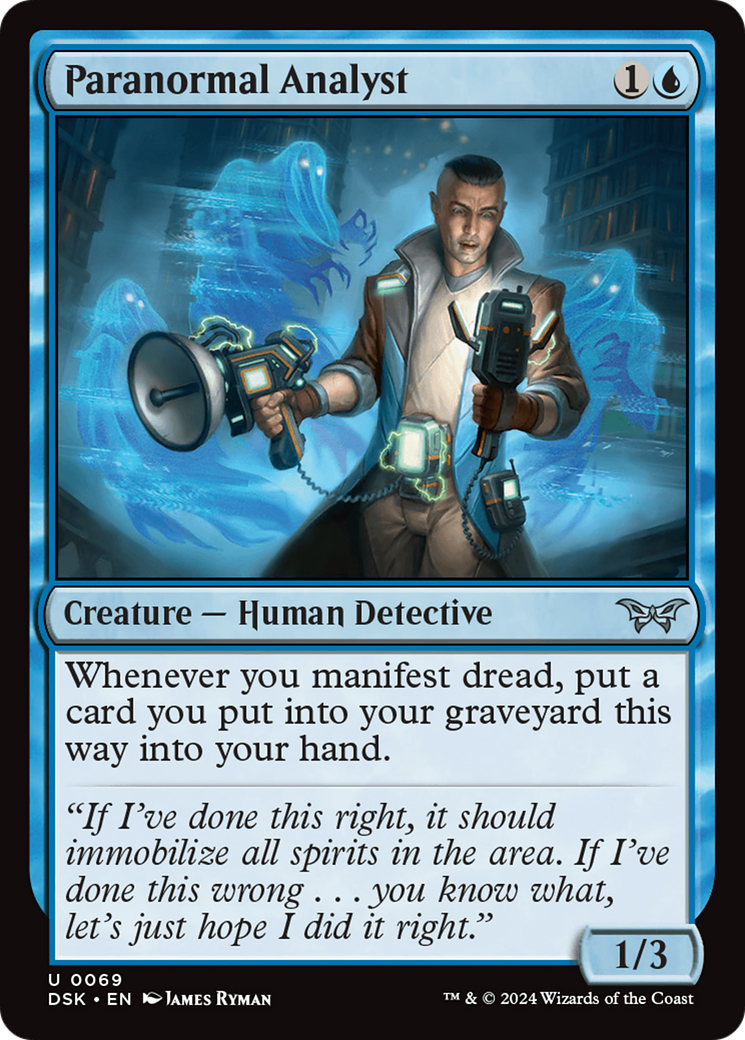 Paranormal Analyst [DSK-69]