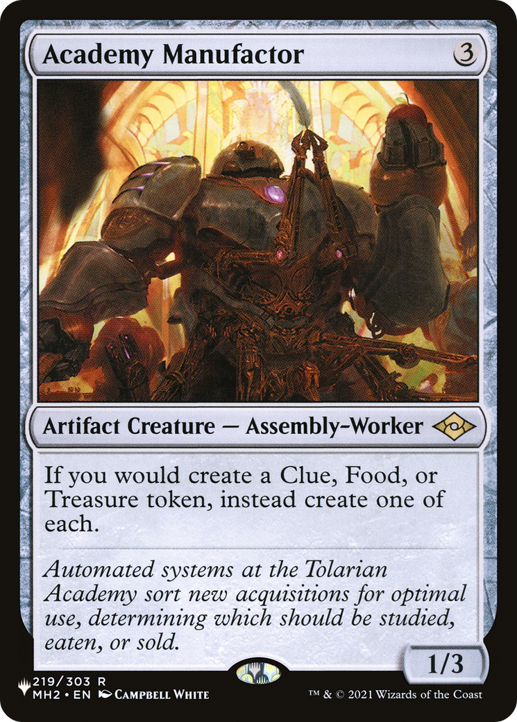 Academy Manufactor [PLST-MH2-219]
