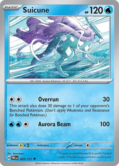 Suicune - 024/131 (Uncommon) [PRE-024-U]