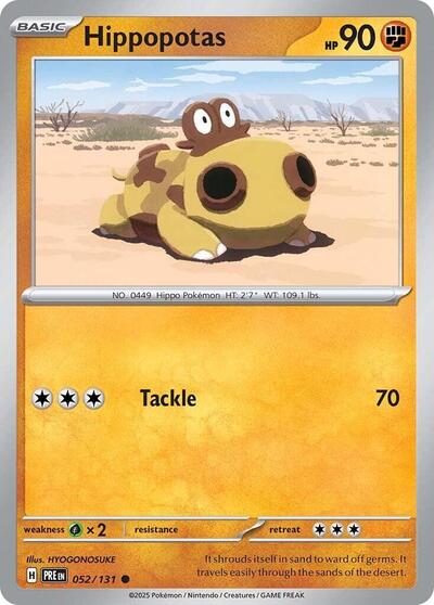 Hippopotas - 052/131 (Common) [PRE-052-C]