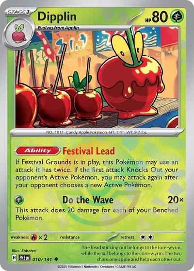 Dipplin (Poke Ball Pattern) - 010/132 (Uncommon) [PRE-010-U]