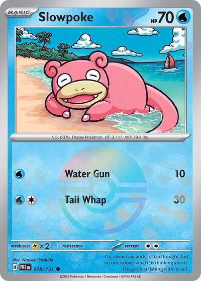 Slowpoke (Poke Ball Pattern) - 018/131 (Common) [PRE-018-C]