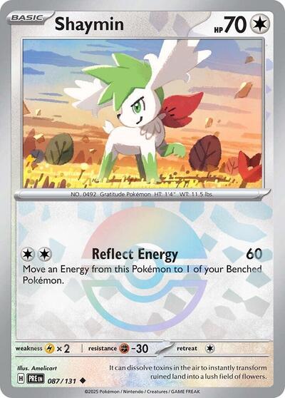 Shaymin (Poke Ball Pattern) - 087/131 (Uncommon) [PRE-087-U]